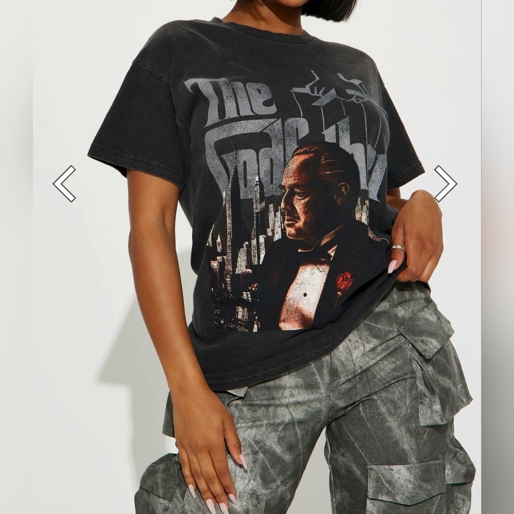 New Women The Godfather 50th years Graphic T-Shirt